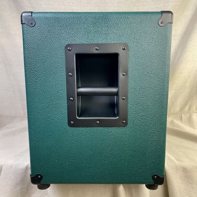 Moon Custom Cabinetry 2x12 Guitar Cabinet Callisto Variant 2024 British Emerald Green 150W Eminence Speaker image 8