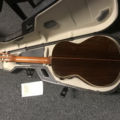 La Patrie Collection Classical Acoustic Guitar made in Canada with original tric hard/ soft case image 12