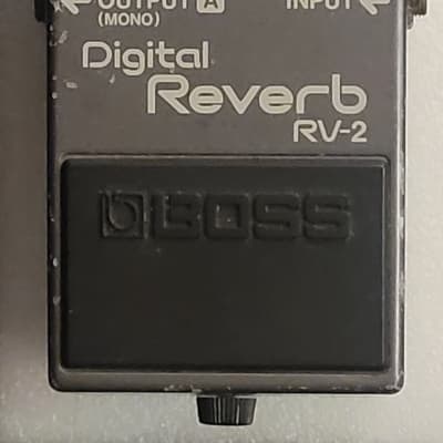 ギター BOSS RV-2 Trying out Boss's first Digital Reverb Pedal, the Boss RV-2