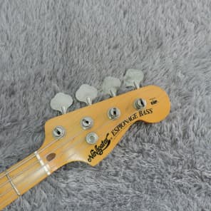 A fretless 1970's ESP Navigator Espionage Bass. @otisfunkyjunk