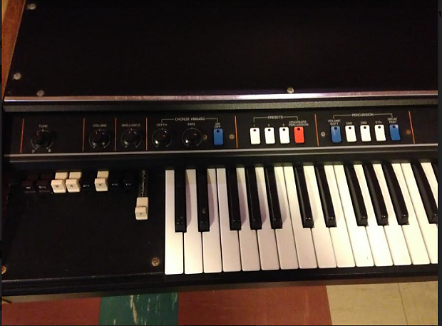 Roland VK-1 Organ 1980 Black | Reverb
