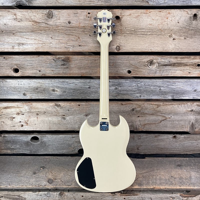 Epiphone SG G-310 w/Hardcase, Vintage White | Reverb