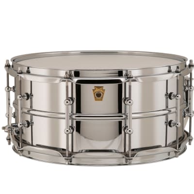 Ludwig LB402BT Brass Edition Supraphonic 6.5x14" Snare Drum with Tube Lugs