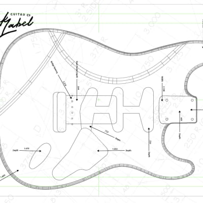 Handcrafted Maple Stratocaster Guitar Body  Vintage Style - Unfinished image 5