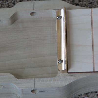 S10-23 scale Slide Steel Lap Guitar Kit usa DIY Builds StringThrough Brass Nut&Bridge GeorgeBoards™2 image 3