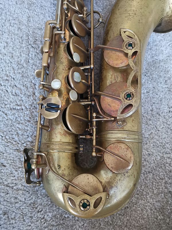 1956 Selmer Mark VI Tenor Saxophone With Incredible Dark Original Lacquer  And Full Overhaul 5 Digit - JL Woodwind Repair