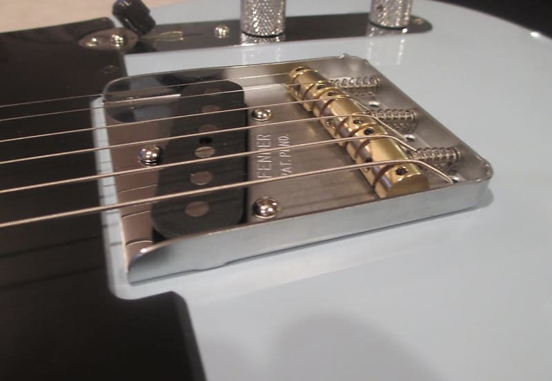 Bensonite Compensated Tele Saddles - Polished Brass