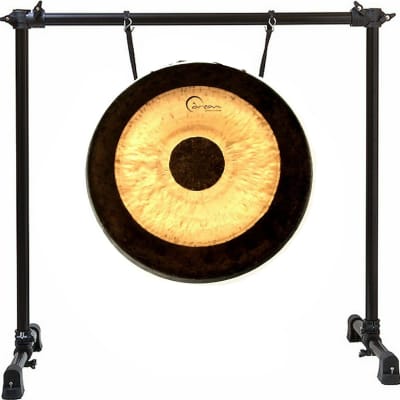 Dream Cymbals 24" Chau Chinese Gong w/ Mallet + Gong Stand image 1