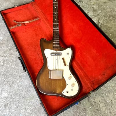 Silvertone  1442 Bass guitar 1960’s original vintage USA image 4