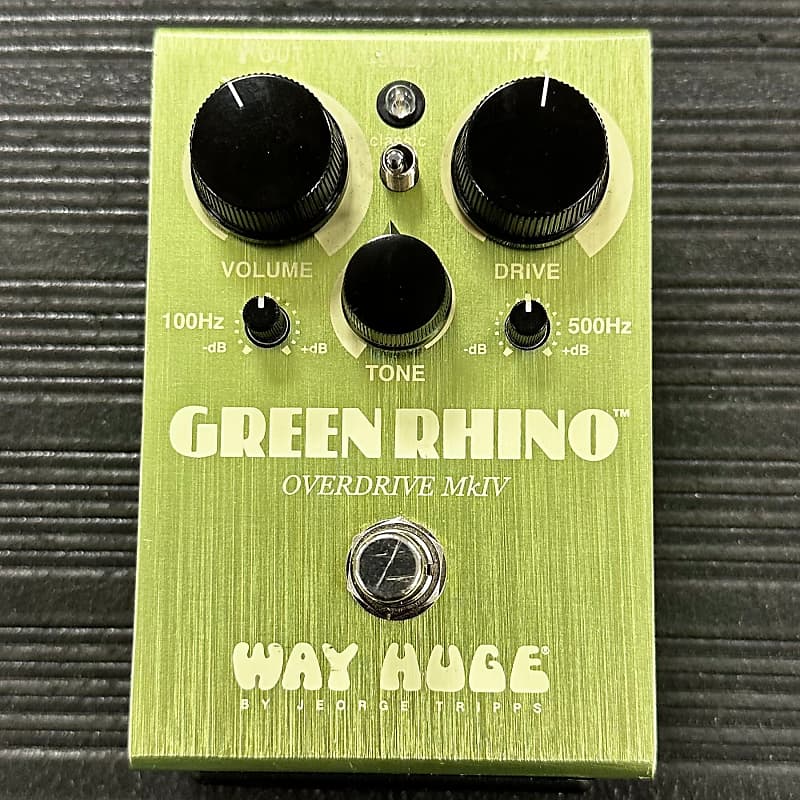 Way Huge Electronics WHE-207 Green Rhino MKIV Overdrive pedal