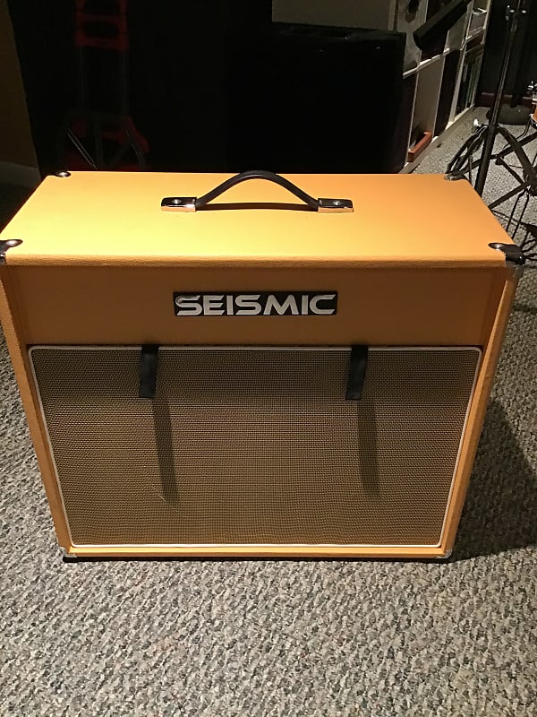 Seismic Audio 1x12 Vintage Guitar Cab with Celestion Speaker Reverb