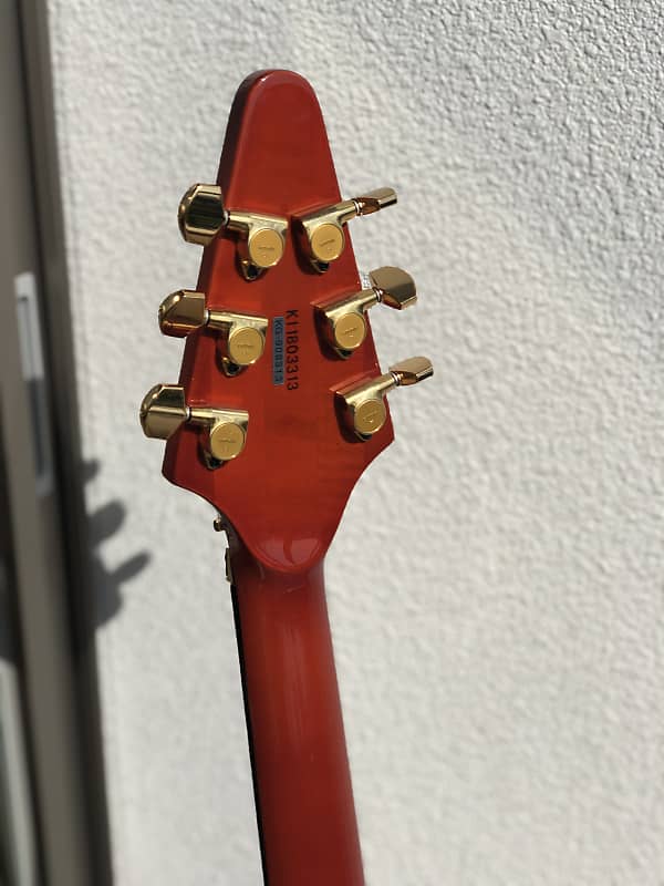 Killer KG-Wishbone V Made by ESP Japan 2020 Antique Brown Killer KG-Wishbone V Made by ESP Japan 2020 Antique Brown