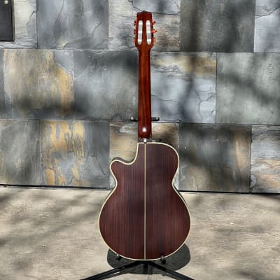 Used Takamine NPT-110(n) Nylon Acoustic Guitar with Hardcase image 6