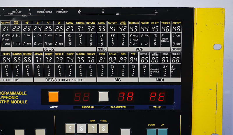 Korg EX-800 Vintage Programmable Polyphonic Synthe | Reverb