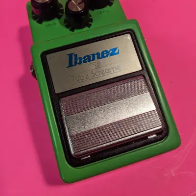 Ibanez TS9 Tube Screamer with Analogman Mod Green | Reverb