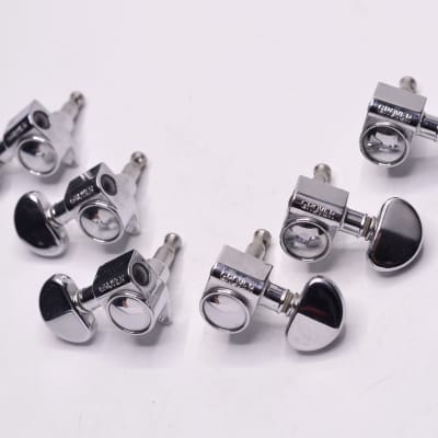 Standard GROVER Rotomatic 3x3 Tuners Chrome USA Tuning Pegs Gibson Les Paul/SG/ES ~MINTY~ image 3