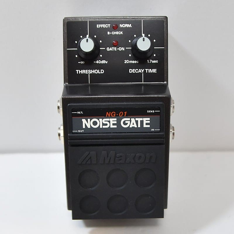 ギター MAXON NOISE GATE NG-01 Maxon Ng 01 Noise Gate [Sn 106150] [08/01] | Reverb