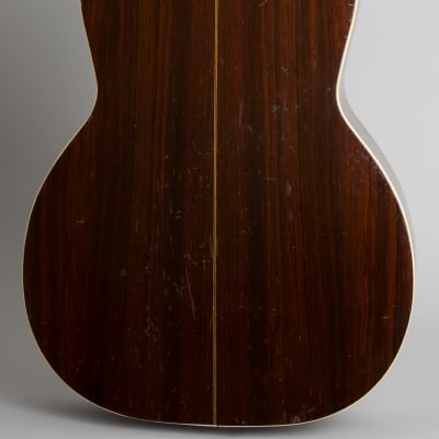 Regal  Custom Built Style 5 Flat Top Acoustic Guitar,  c. 1930, ser. #3446, black hard shell case. image 4