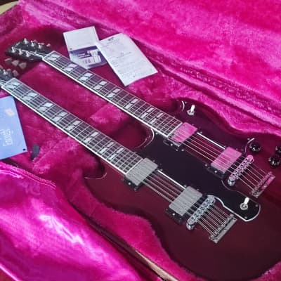 1992 Gibson EDS-1275 Cherry image 1