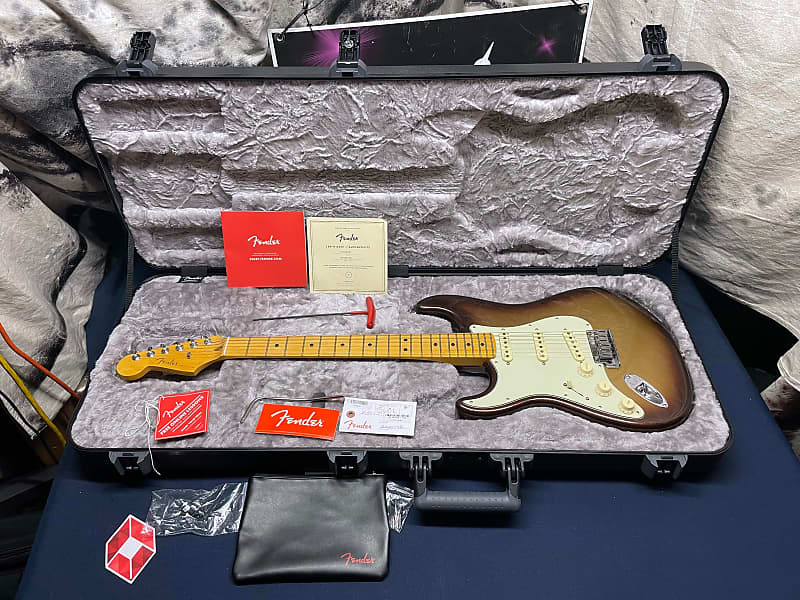 Fender Lefty American Ultra Stratocaster Guitar with Case 2021 image 1