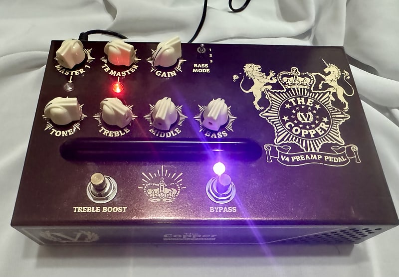 Victory Amps V4 The Copper Valve Overdrive/Preamp | Reverb