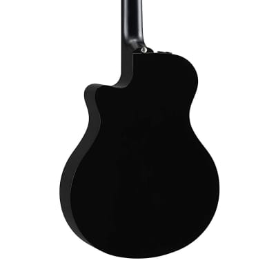 Yamaha Acoustic-Electric Nylon-String Guitar, Black NTX1 BL image 3