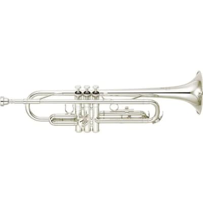 Yamaha YTR-200ADIIS Advantage Standard Bb Trumpet  - Silver image 1