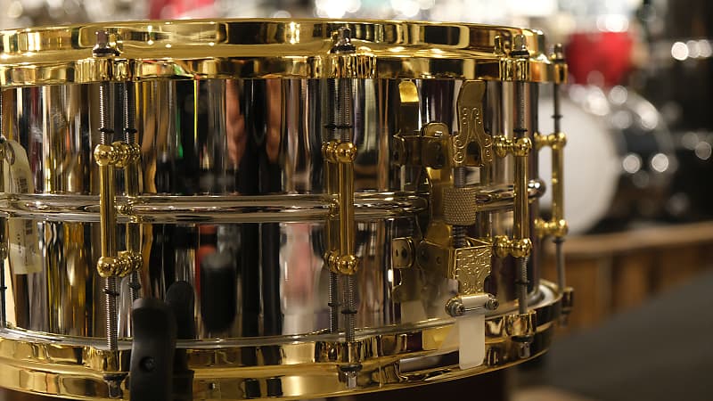 Ludwig LB402BBTWM Brass Edition Supraphonic 6.5x14