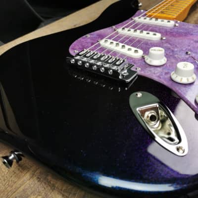 MyDream Partcaster Custom Built - Blue-Purple Cameleon image 5