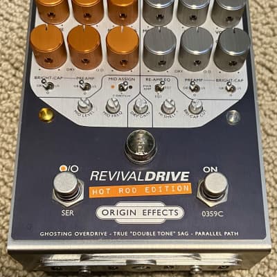 Reverb.com listing, price, conditions, and images for origin-effects-revivaldrive-hot-rod
