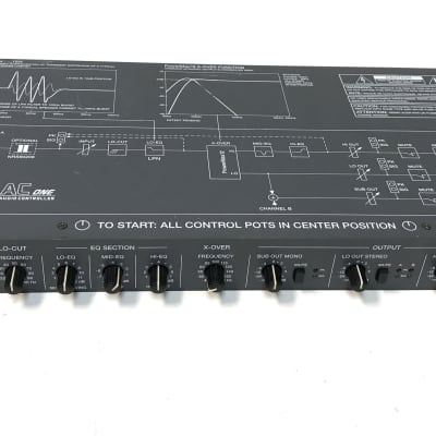 Electro-Voice AC ONE 完動品 システムコントローラー 国内正規品(EVI AUDIO) チャンネルデバイダー Electro-Voice AC ONE 完動品 システムコントローラー 国内正規品(EVI