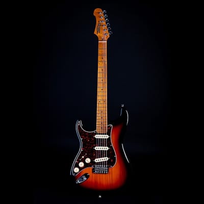 JET GUITARS JS-300 SSS SB LH E-Gitarre, lefthand, sunburst for sale