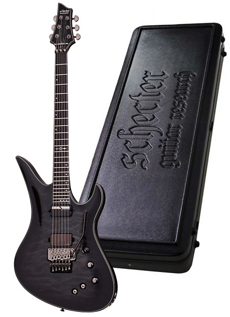 Schecter Hellraiser Hybrid Avenger FR-S Electric Guitar Black Burst w  Sustainiac FREE CASE!