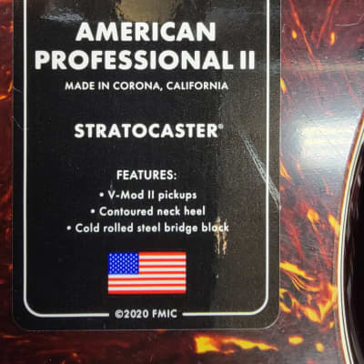 New, open box, Fender American Professional II Stratocaster 2024 3 Color Sunburst, Free Shipping! image 19