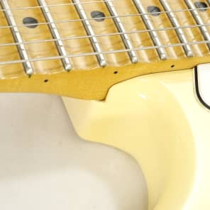 Fender Japan Stratocaster ST72-140 Yngwie Malmsteen Yellow White image 7