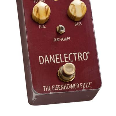 New Danelectro Eisenhower Fuzz Guitar Effects Pedal With Free Strings EF-1 for sale