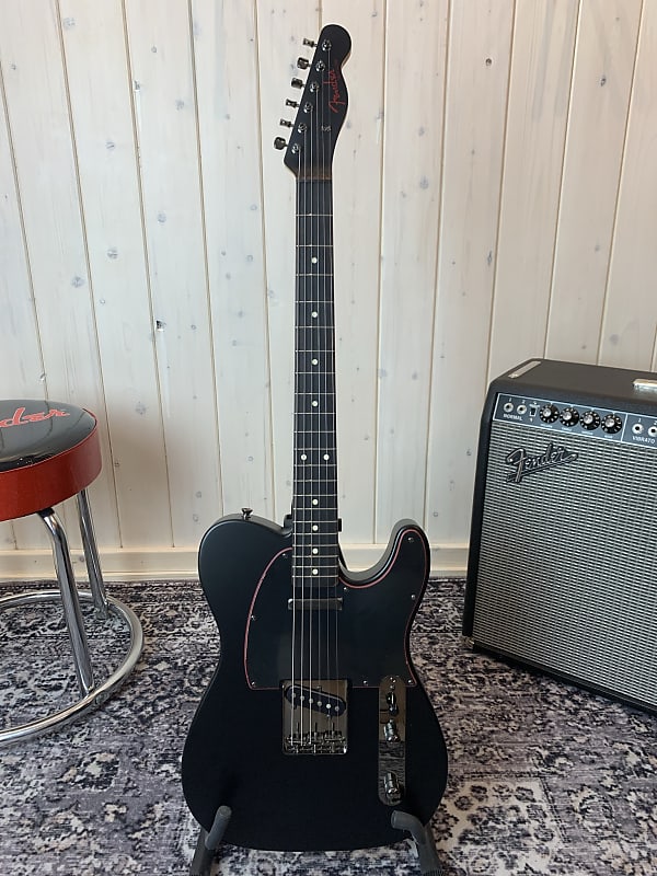 Fender Limited Edition Noir Telecaster Japan 2021 Black Satin