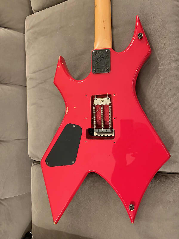 B.C. Rich Warlock NJ Series MIJ 1990s Red | Reverb