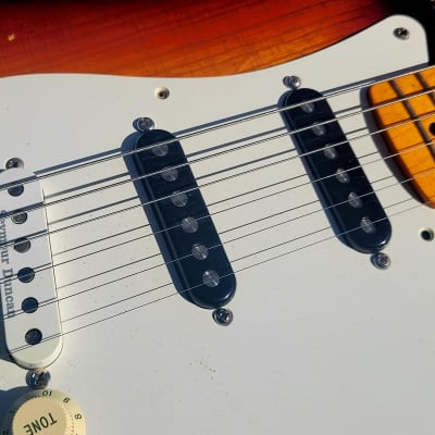 MJT Stratocaster Relic Body - MIM 50's Fender Classic Lacquered Maple Neck image 3
