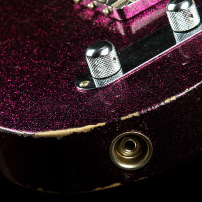 Fender Custom Shop Limited Edition Caballo Tono Ligero Telecaster Relic - Aged Magenta Sparkle image 20