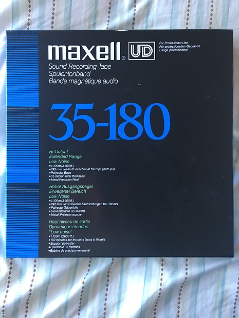 Maxell UD 35-180 (N) • Bande magnétique avec bobine métallique
