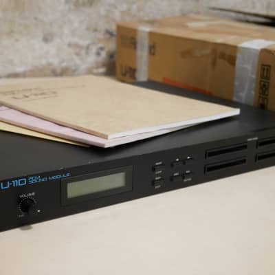 Roland • U-110 PCM Sound Module (1988) *Complete in BOX* w/Extra Card