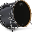 DW Performance Series Bass Drum - 18 x 24 inch - Chrome Shadow FinishPly