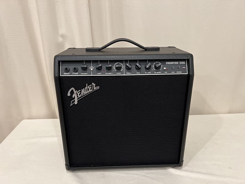 Fender Champion 50XL  Black with1-12” image 1