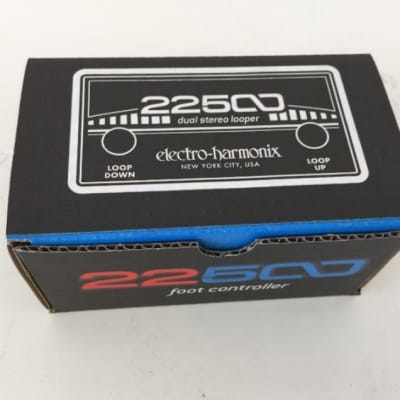 EHX Electro-Harmonix Electro-Harmonix 22500 Dual Stereo Looper Pedal & FSW w/ Original box & paperwork image 4