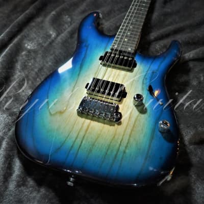 T's Guitars DST24 Custom 2019 Trans Blue Burst image 8