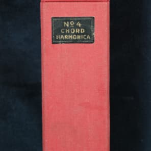 he【used】HOHNER VINETA No4 M1116 ハーモニカ Hohner Vineta No 4 Chord Harmonica with Box Made In Germany