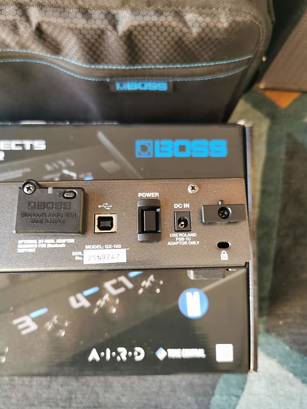 ギター BOSS GX-100 + Bluetooth Audio Adaptor Amazon.com: Boss GX-100 Guitar Multi-effects Pedal + Boss BT-Dual