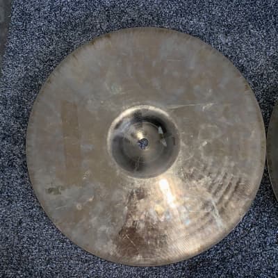Zildjian 14" A Custom Hi-Hat Cymbals (Pair) 1991 - Present - Brilliant image 8