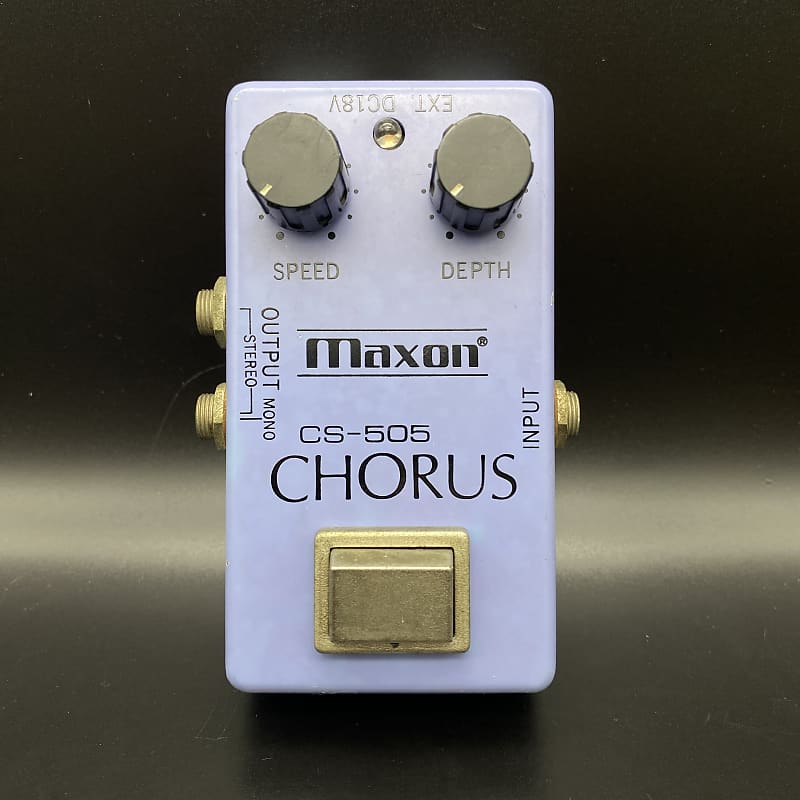 Maxon CS-505 Stereo Chorus - What To Know & Where To Buy